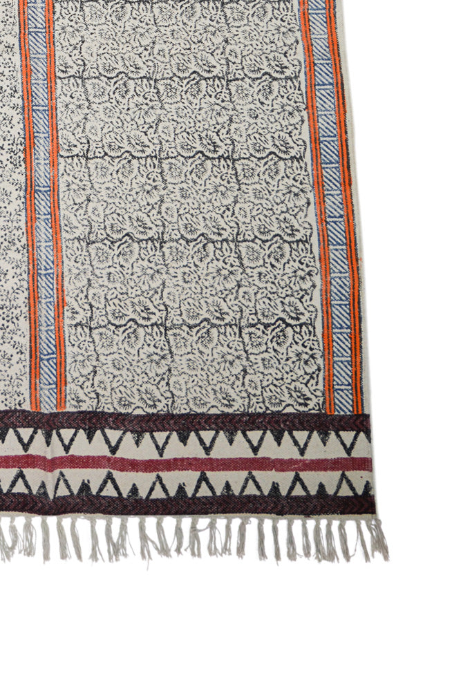 Hand Block Printed Rug