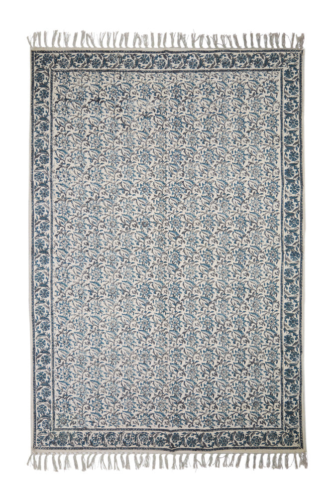 Hand Block Printed Rug