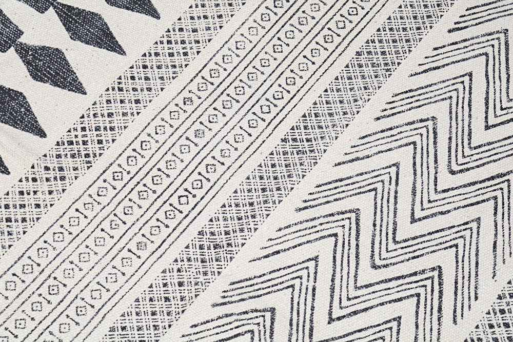 Hand Block Printed Rug