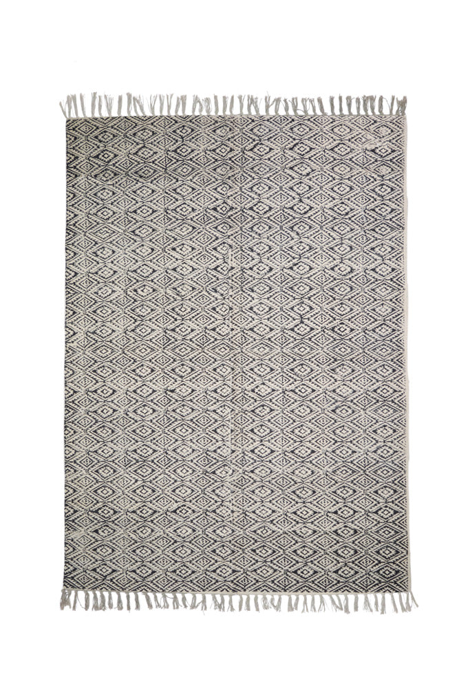 Hand Block Printed Rug