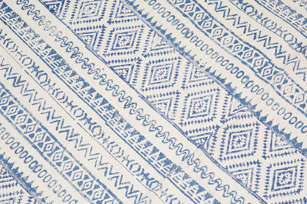 Hand Block Printed Rug