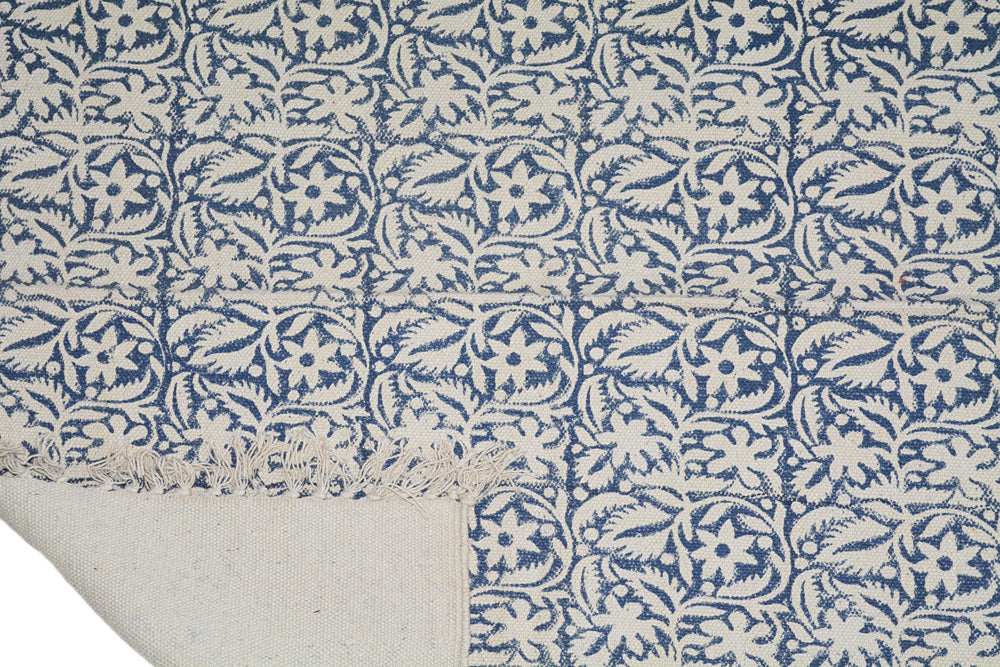 Hand Block Printed Rug