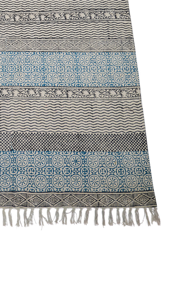 Hand Block Printed Rug