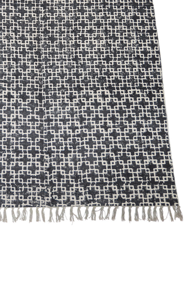 Hand Block Printed Rug