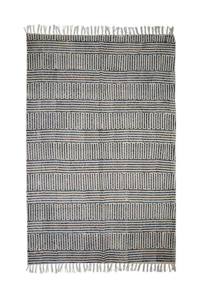 Hand Block Printed Rug