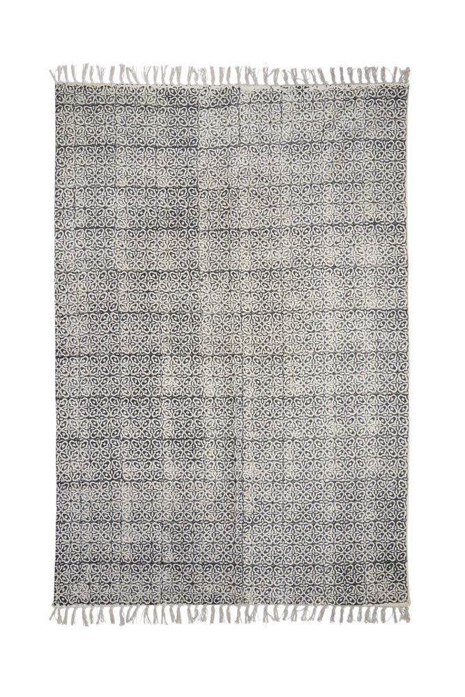 Hand Block Printed Rug