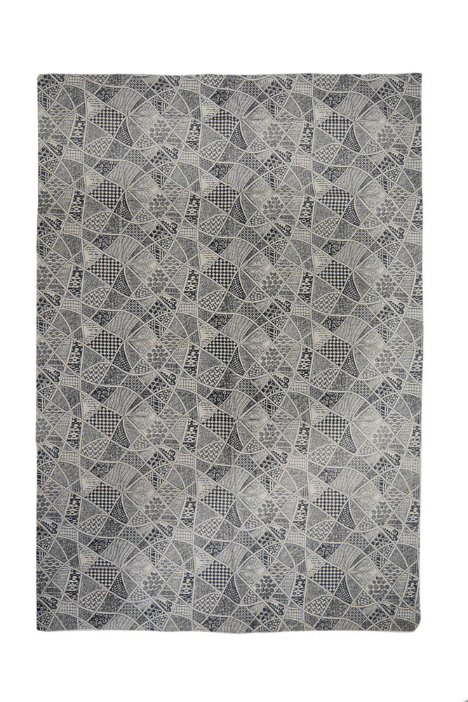 Hand Block Printed Rug