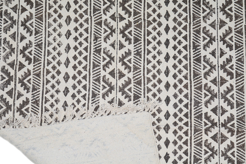 Hand Block Printed Rug