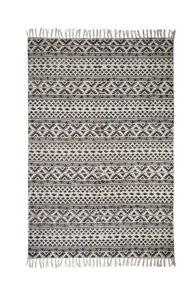 Hand Block Printed Rug