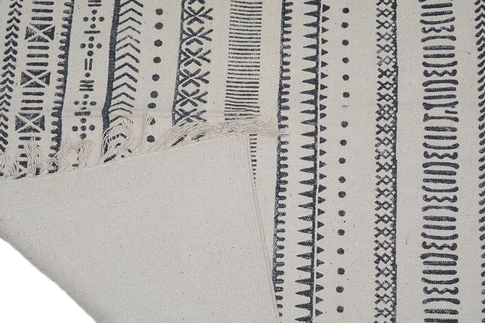 Hand Block Printed Rug