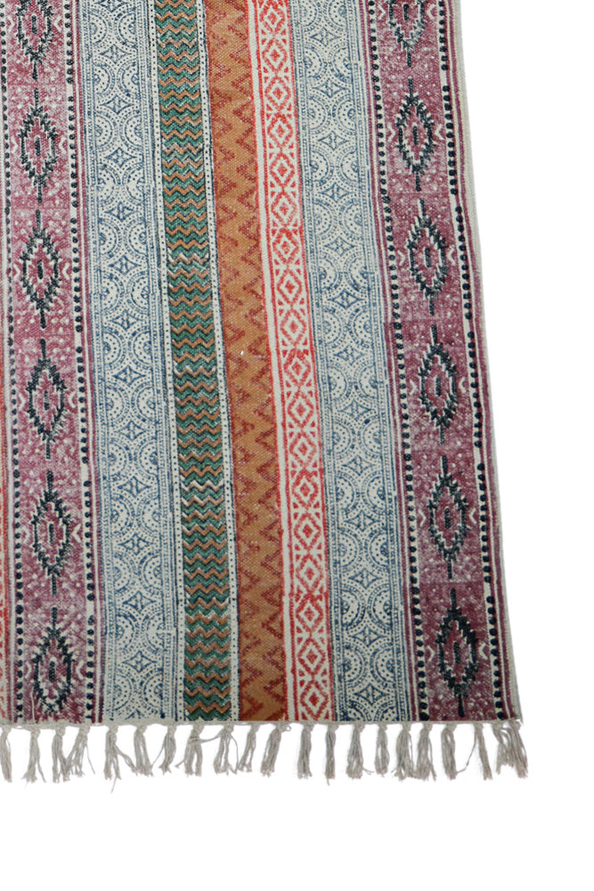 Hand Block Printed Rug