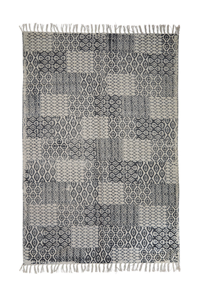 Hand Block Printed Rug