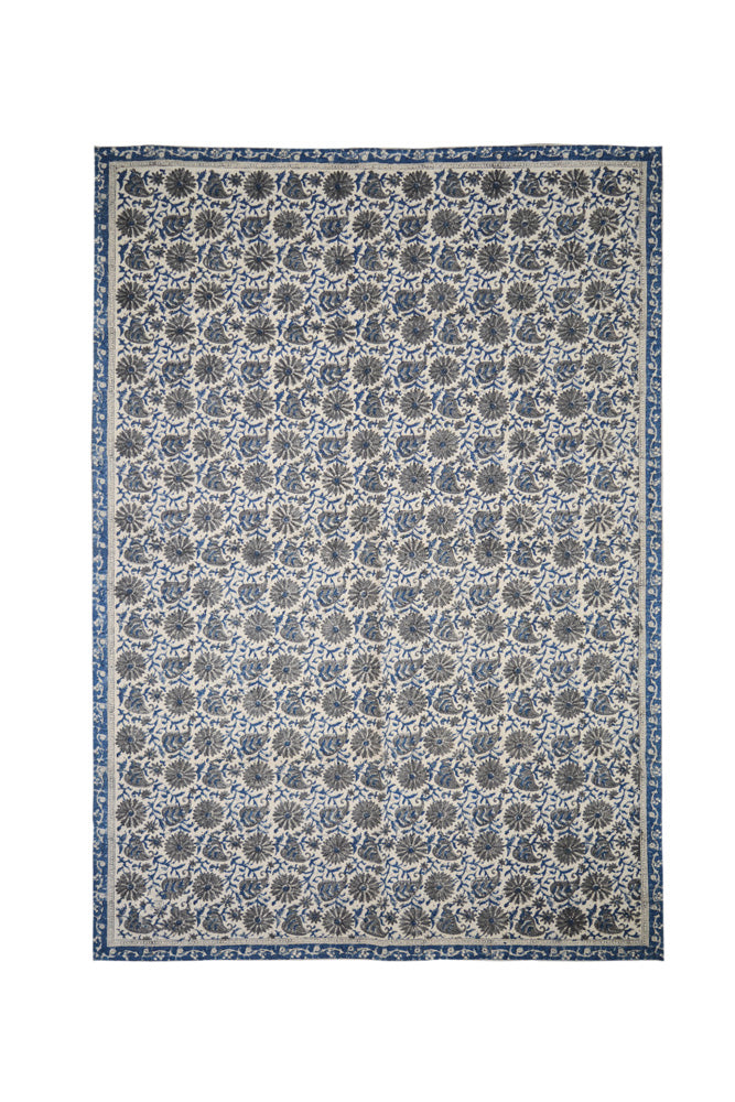 Hand Block Printed Rug