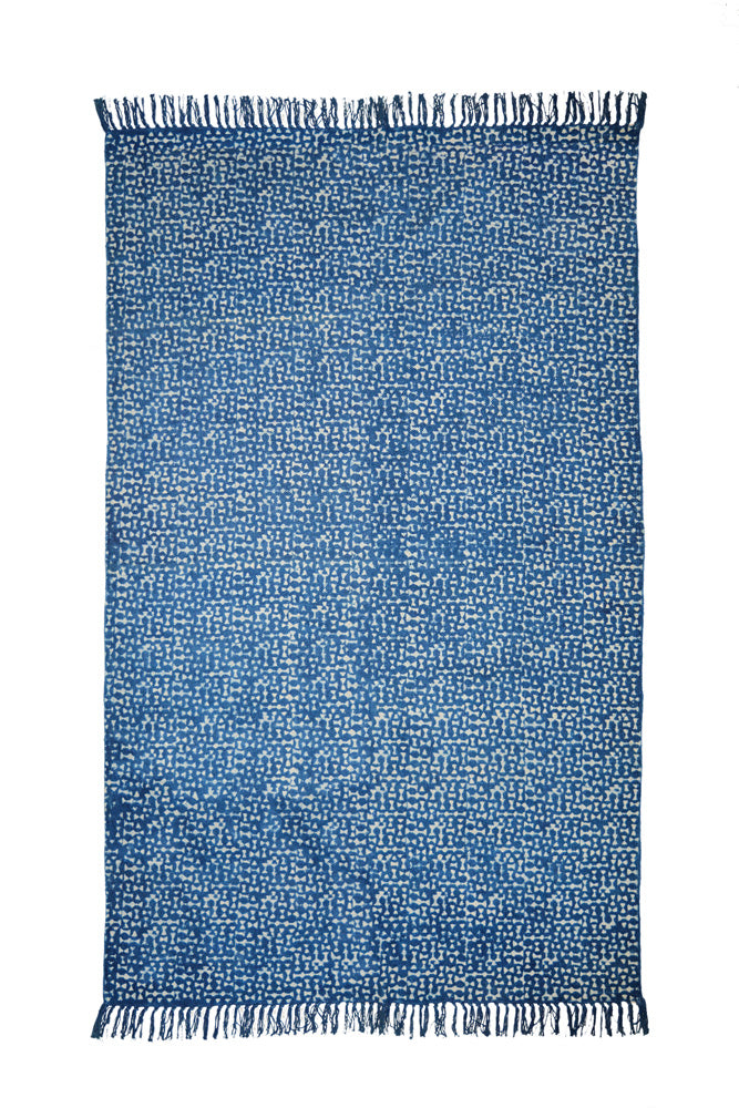 Hand Block Printed Rug