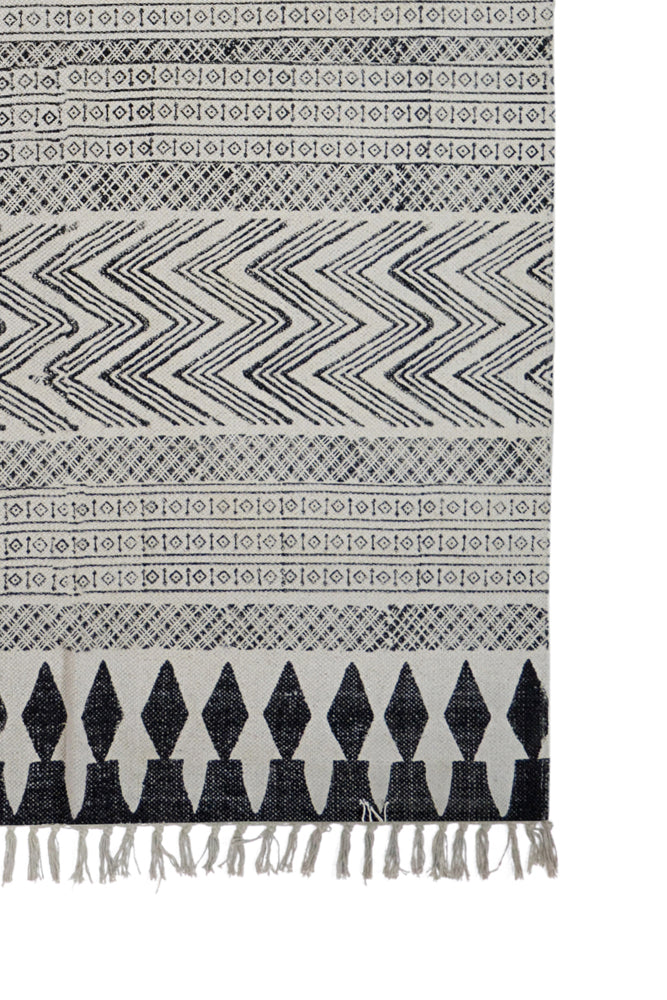 Hand Block Printed Rug