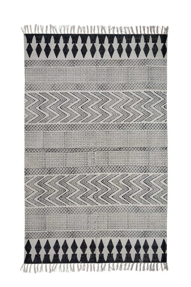 Hand Block Printed Rug