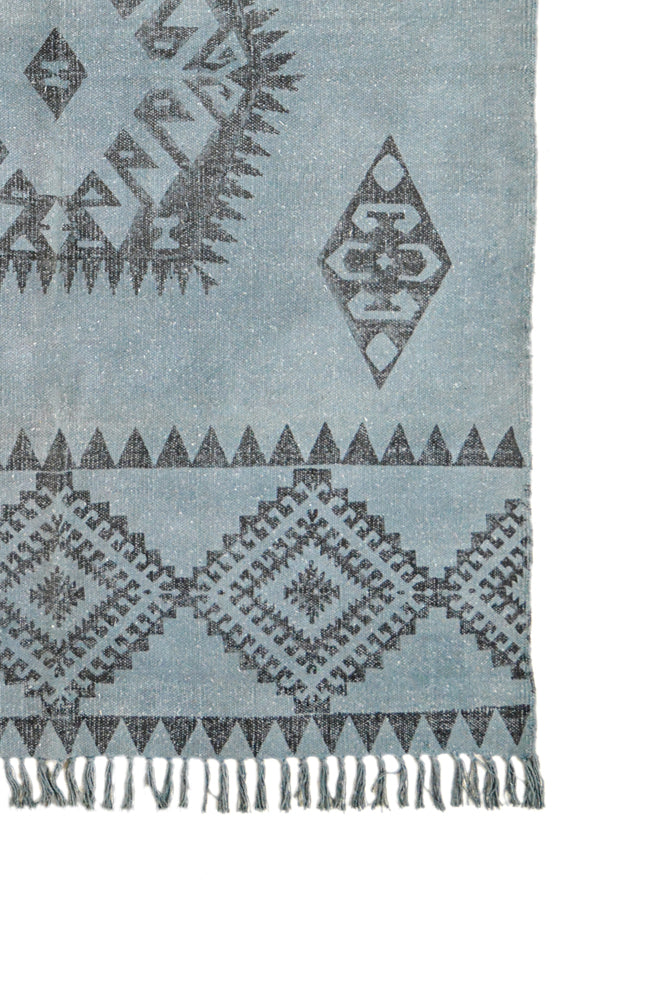 Hand Block Printed Rug