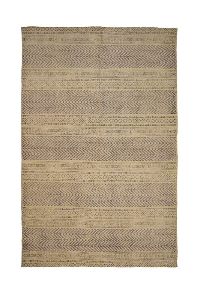 Hand Block Printed Rug