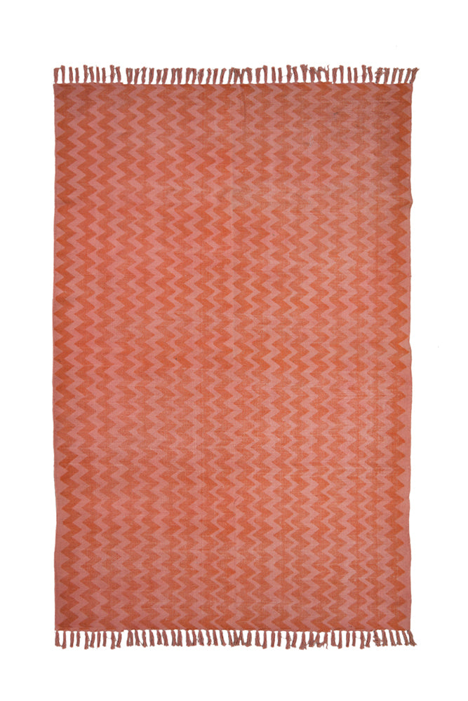 Hand Block Printed Rug