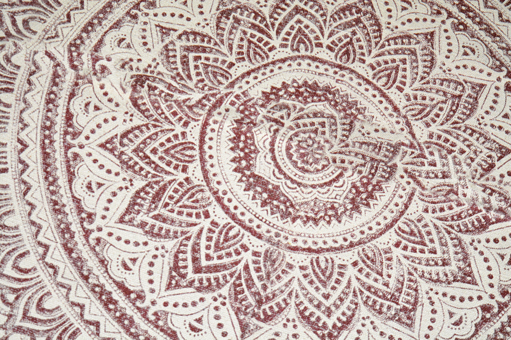 Hand Block Printed Rug