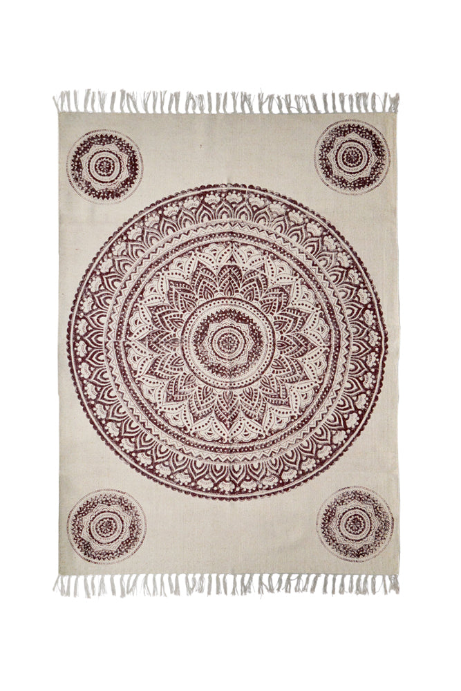 Hand Block Printed Rug