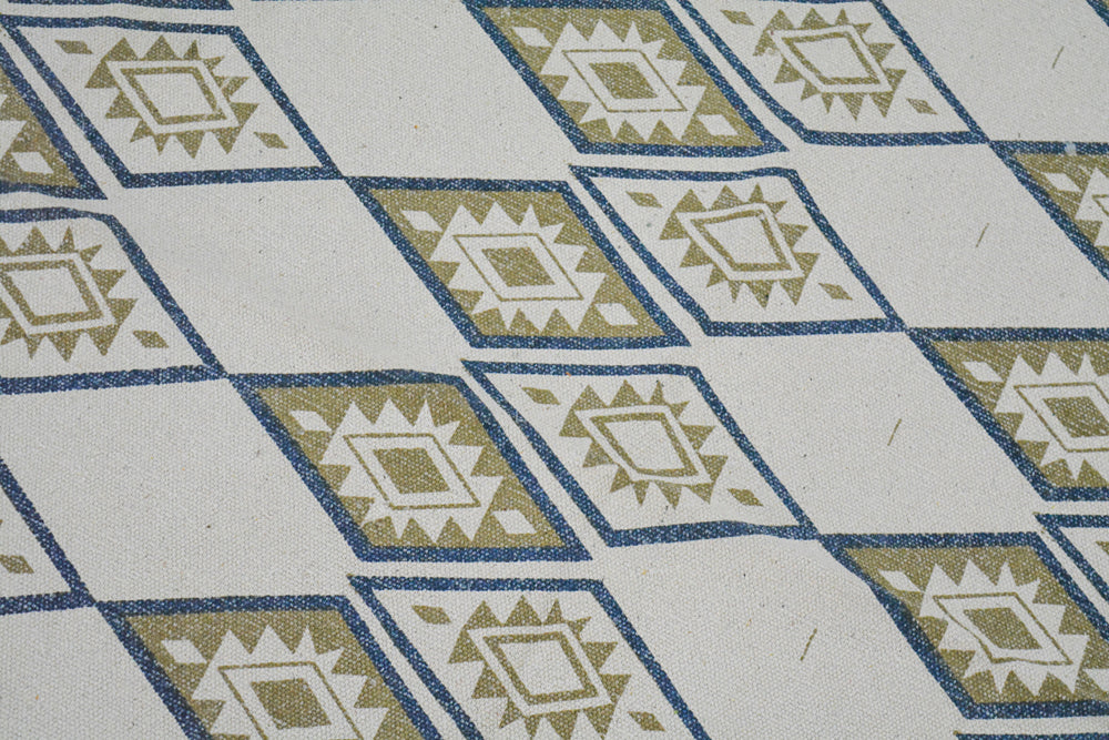 Hand Block Printed Rug