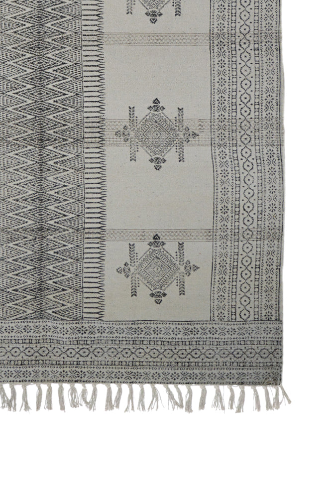 Hand Block Printed Rug