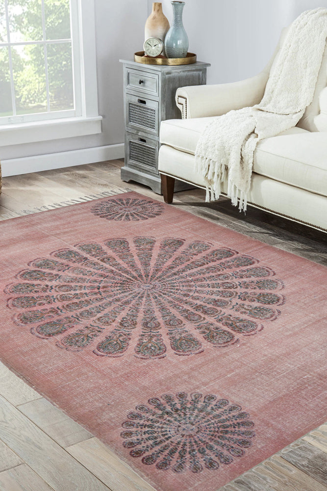 Hand Block Printed Rug