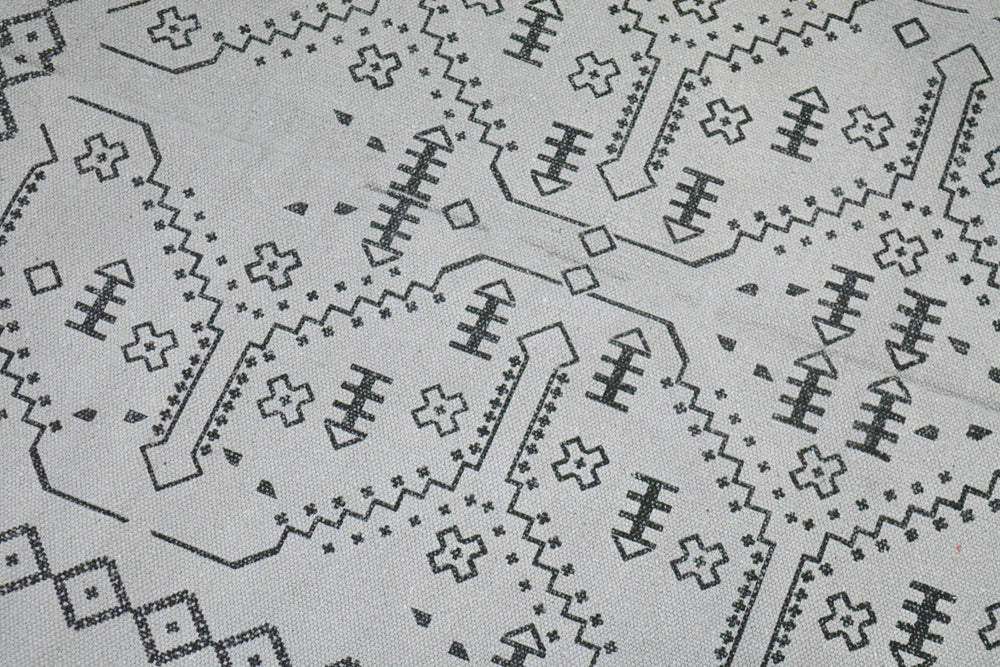 Hand Block Printed Rug