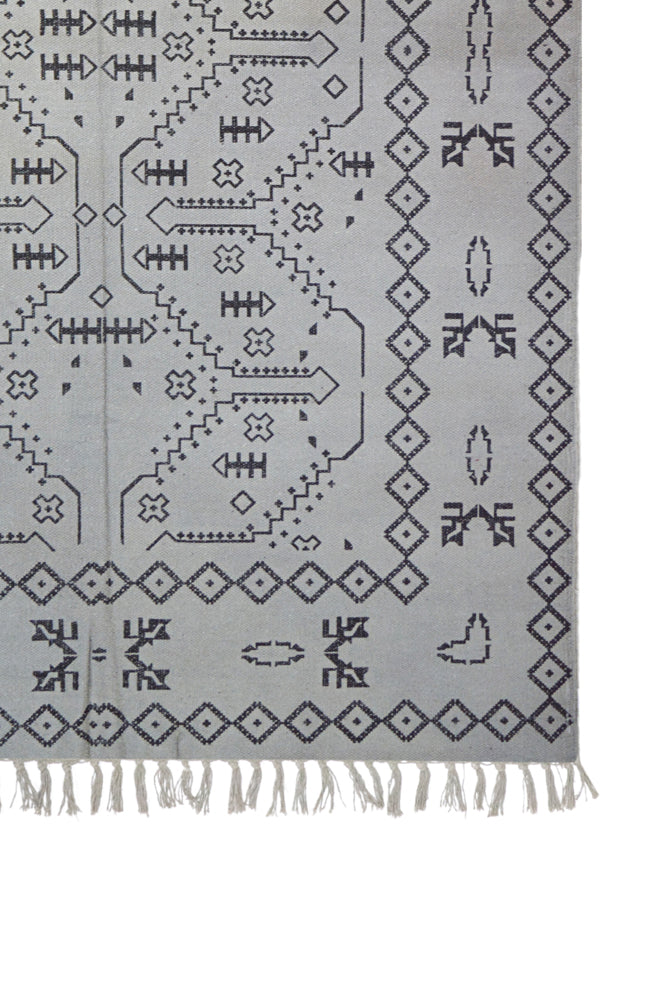 Hand Block Printed Rug