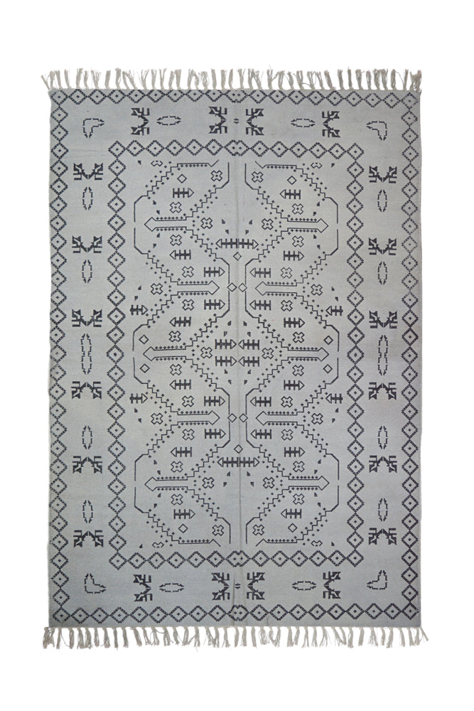 Hand Block Printed Rug