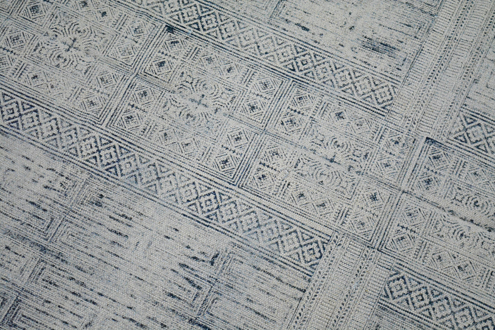 Hand Block Printed Rug