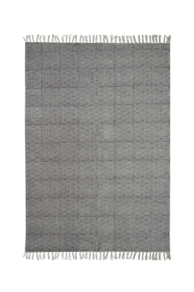 Hand Block Printed Rug